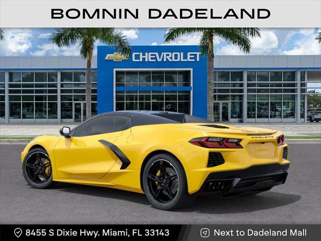 new 2025 Chevrolet Corvette car, priced at $82,455