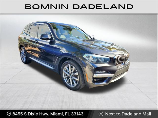 used 2019 BMW X3 car, priced at $19,490