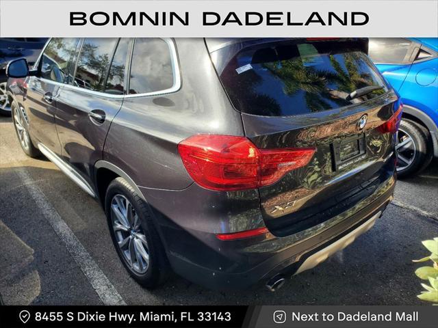 used 2019 BMW X3 car, priced at $19,490