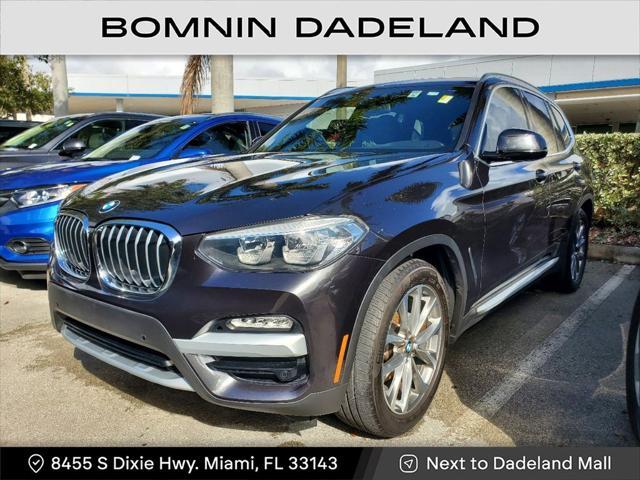 used 2019 BMW X3 car, priced at $19,490