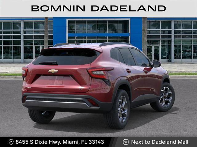 new 2025 Chevrolet Trax car, priced at $19,345