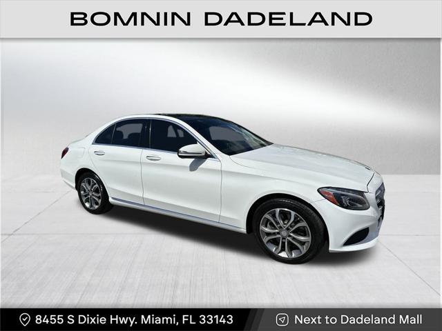 used 2016 Mercedes-Benz C-Class car, priced at $10,990