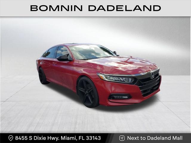 used 2019 Honda Accord car, priced at $20,990