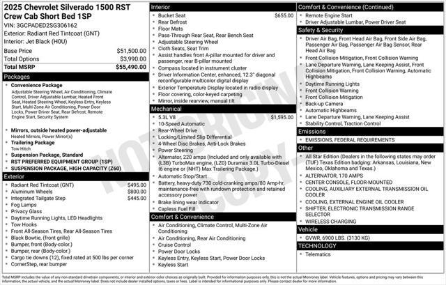 new 2025 Chevrolet Silverado 1500 car, priced at $39,235