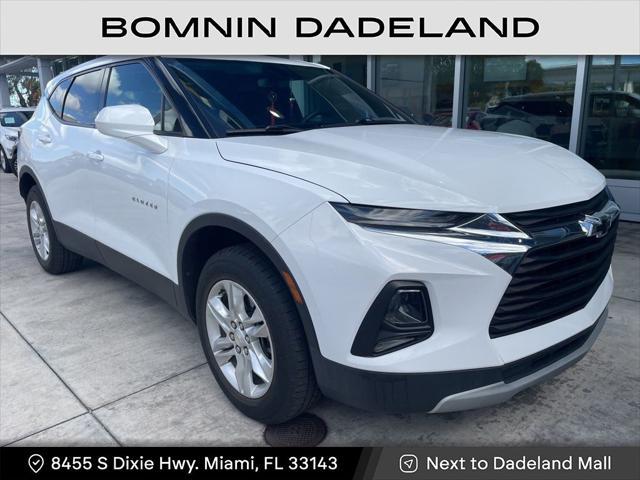 used 2021 Chevrolet Blazer car, priced at $18,490