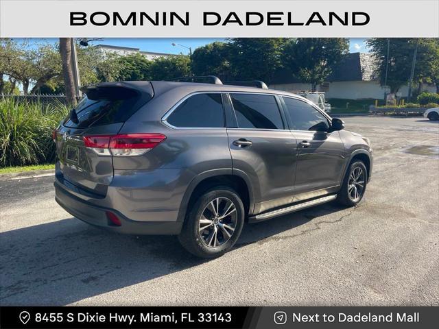 used 2019 Toyota Highlander car, priced at $19,490