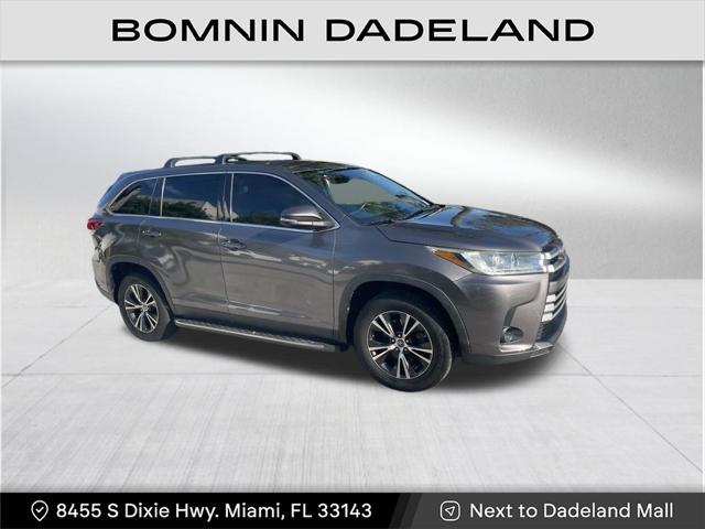 used 2019 Toyota Highlander car, priced at $19,490