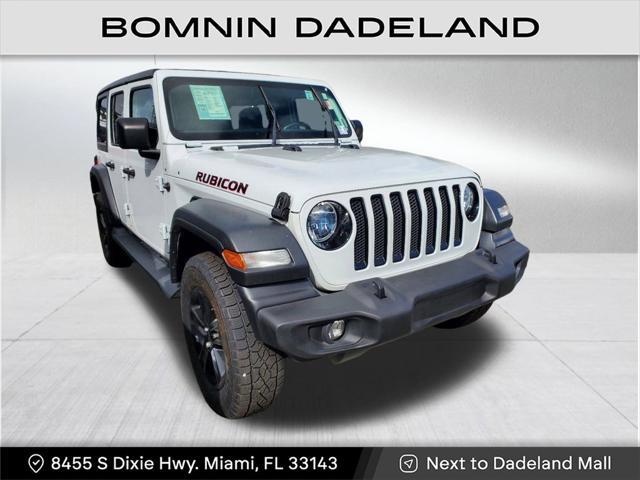 used 2021 Jeep Wrangler Unlimited car, priced at $31,490