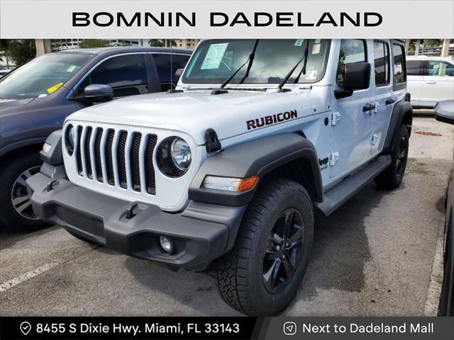 used 2021 Jeep Wrangler Unlimited car, priced at $31,490