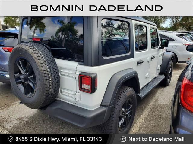 used 2021 Jeep Wrangler Unlimited car, priced at $31,490