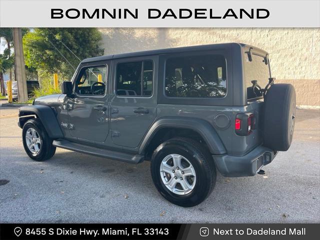 used 2020 Jeep Wrangler Unlimited car, priced at $27,490