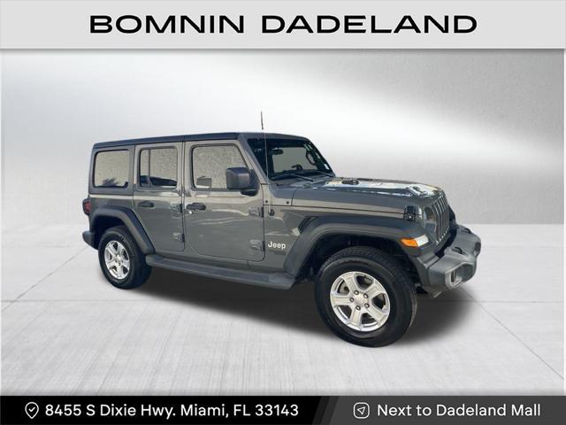 used 2020 Jeep Wrangler Unlimited car, priced at $27,990