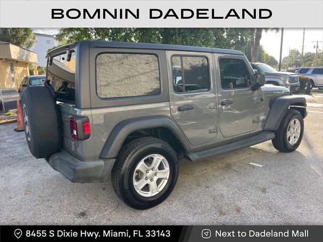 used 2020 Jeep Wrangler Unlimited car, priced at $27,490