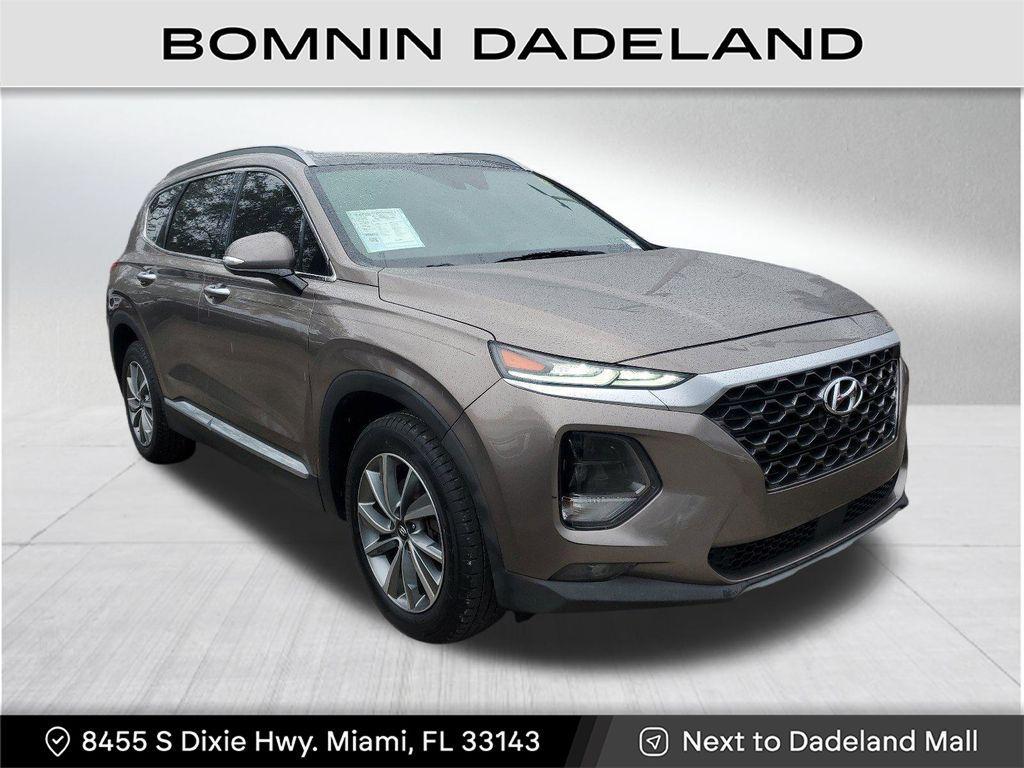used 2019 Hyundai Santa Fe car, priced at $17,490