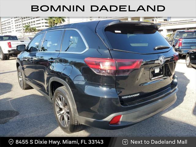 used 2019 Toyota Highlander car, priced at $14,490