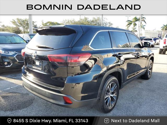 used 2019 Toyota Highlander car, priced at $14,490