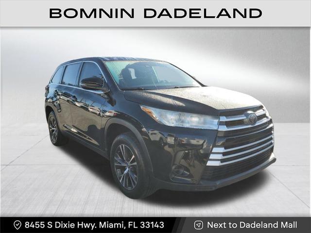 used 2019 Toyota Highlander car, priced at $14,490