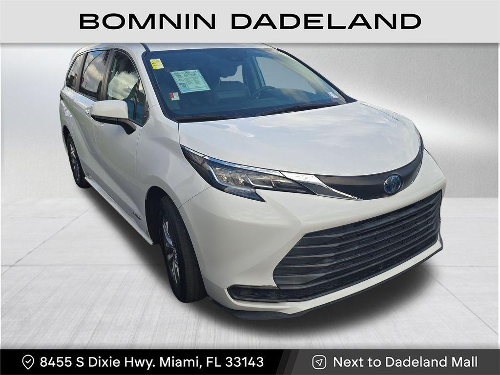 used 2021 Toyota Sienna car, priced at $29,490