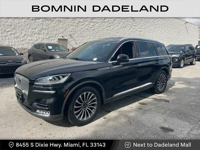 used 2020 Lincoln Aviator car, priced at $25,490