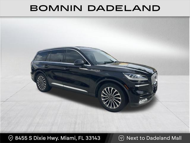 used 2020 Lincoln Aviator car, priced at $25,490