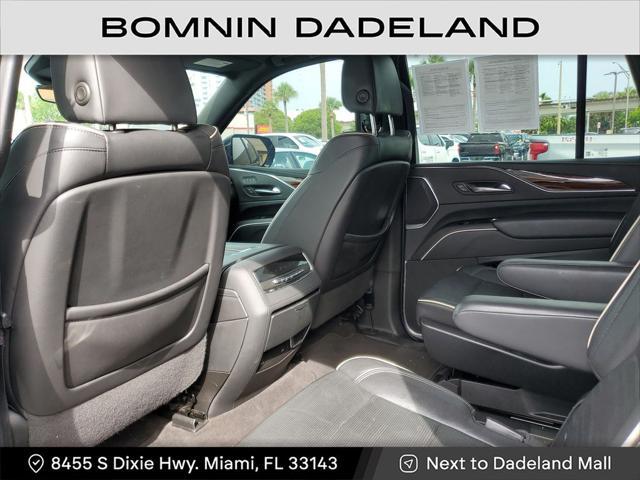 used 2022 Cadillac Escalade car, priced at $58,990
