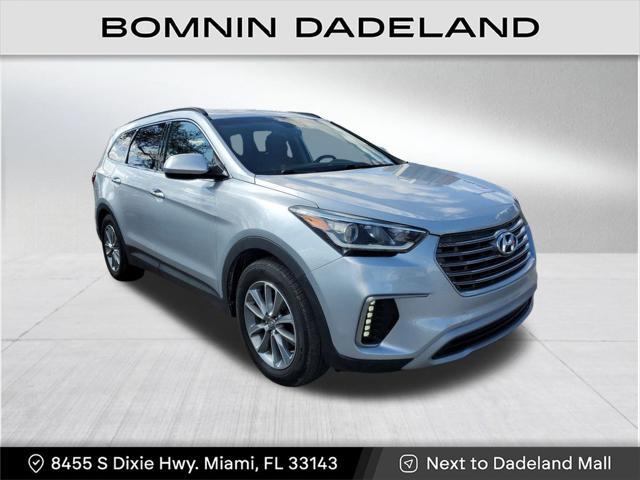 used 2017 Hyundai Santa Fe car, priced at $8,490