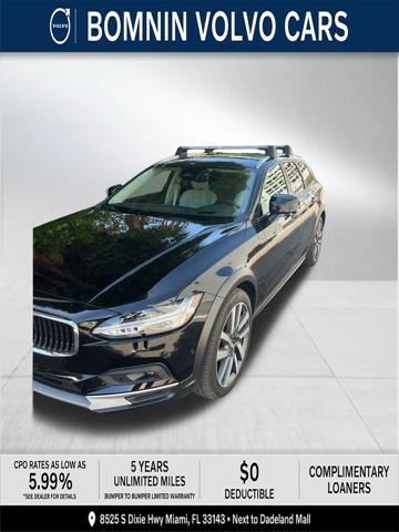 used 2022 Volvo V90 Cross Country car, priced at $42,490