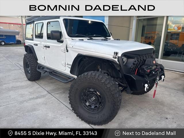 used 2018 Jeep Wrangler Unlimited car, priced at $25,990