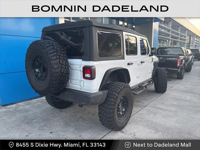 used 2018 Jeep Wrangler Unlimited car, priced at $25,990