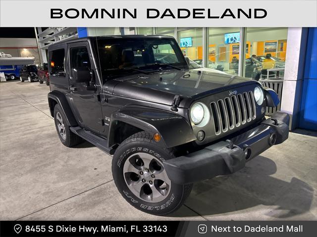 used 2017 Jeep Wrangler car, priced at $18,990