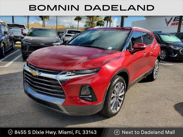 used 2022 Chevrolet Blazer car, priced at $26,490