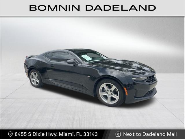 used 2021 Chevrolet Camaro car, priced at $21,490