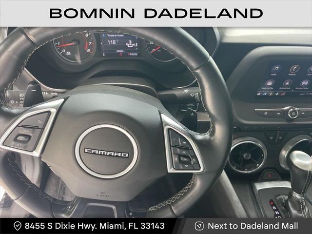 used 2021 Chevrolet Camaro car, priced at $21,490