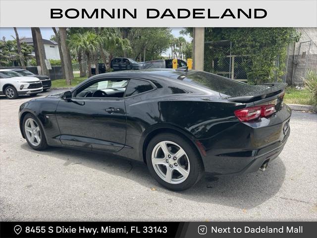 used 2021 Chevrolet Camaro car, priced at $21,490