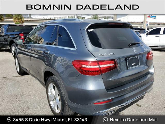 used 2018 Mercedes-Benz GLC 300 car, priced at $19,490