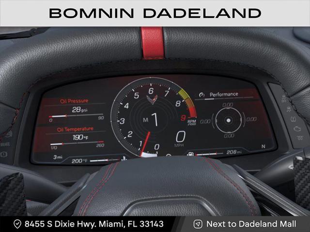 new 2025 Chevrolet Corvette car, priced at $123,565