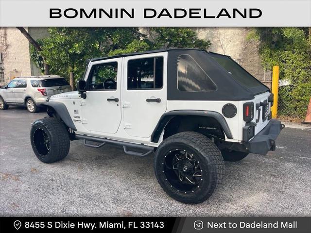 used 2017 Jeep Wrangler Unlimited car, priced at $19,990