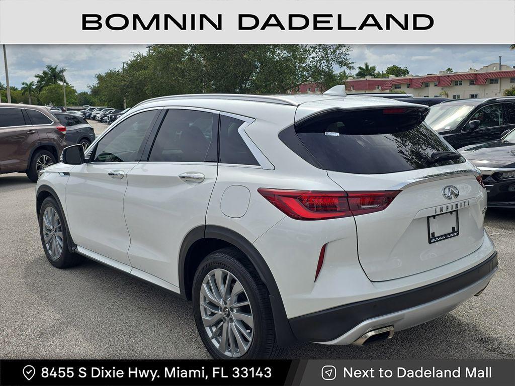 used 2023 INFINITI QX50 car, priced at $27,490