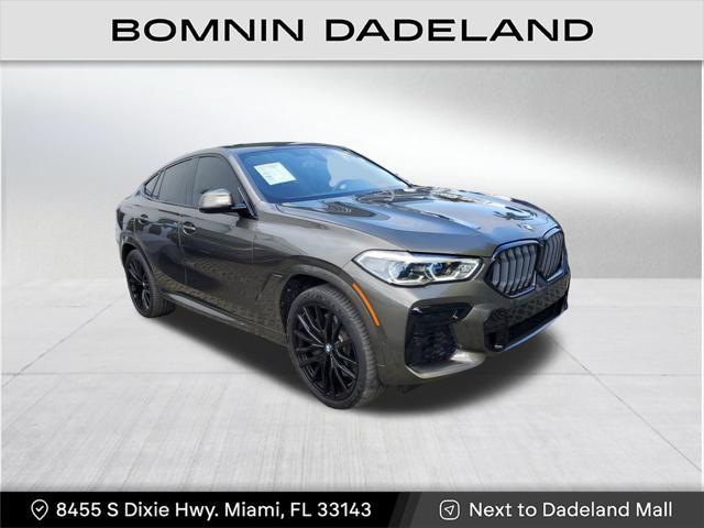 used 2022 BMW X6 car, priced at $60,990