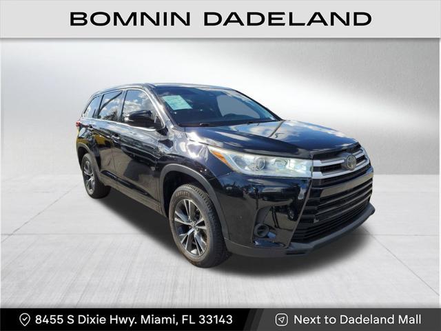 used 2018 Toyota Highlander car, priced at $16,490