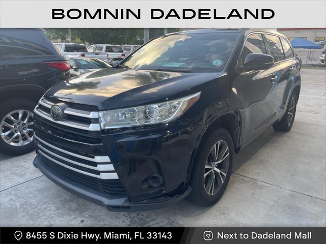 used 2018 Toyota Highlander car, priced at $17,990