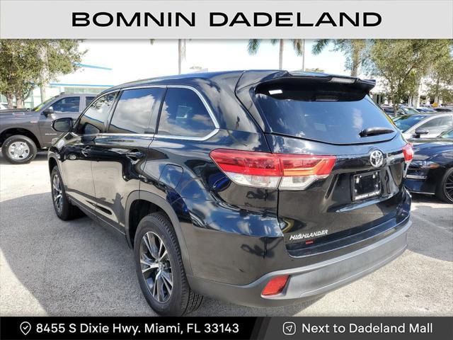 used 2018 Toyota Highlander car, priced at $16,490