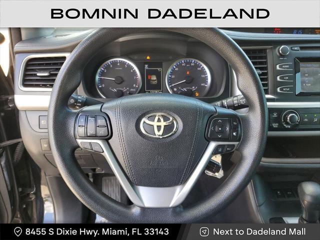 used 2018 Toyota Highlander car, priced at $16,490