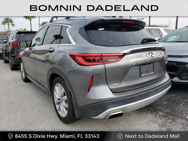 used 2019 INFINITI QX50 car, priced at $18,990