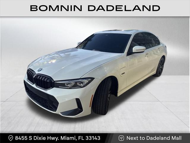 used 2023 BMW 330e car, priced at $34,990