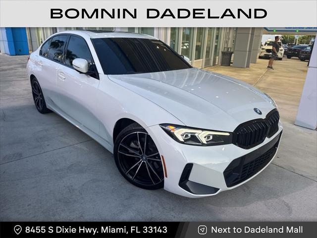 used 2023 BMW 330e car, priced at $34,990