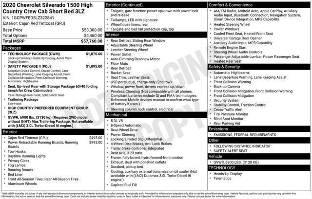 used 2020 Chevrolet Silverado 1500 car, priced at $28,990