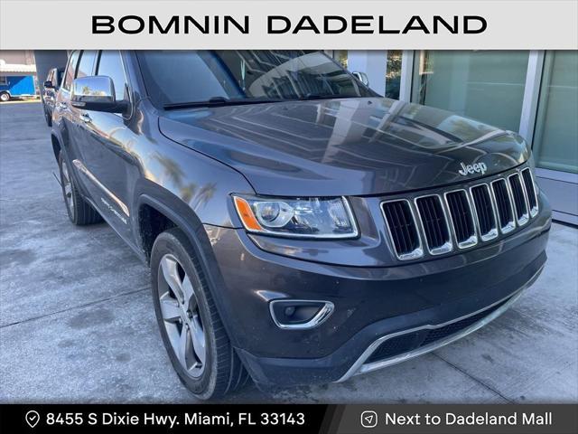 used 2015 Jeep Grand Cherokee car, priced at $11,990