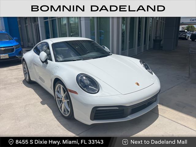 used 2022 Porsche 911 car, priced at $132,990