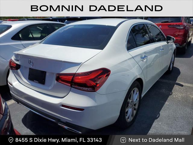 used 2020 Mercedes-Benz A-Class car, priced at $19,990